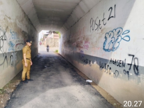 Wali Kota Eva Segera Perbaiki Jalan Underpass KAI di Sawah Brebes