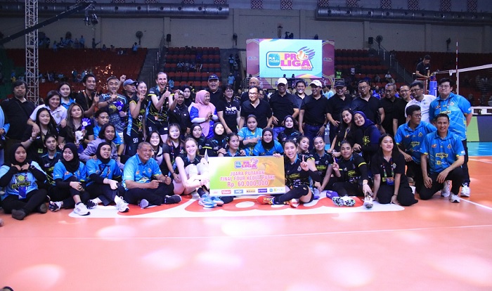 Usai Lolos dari Lubang Jarum, Electric PLN Juarai Final Four Seri Kedua Proliga