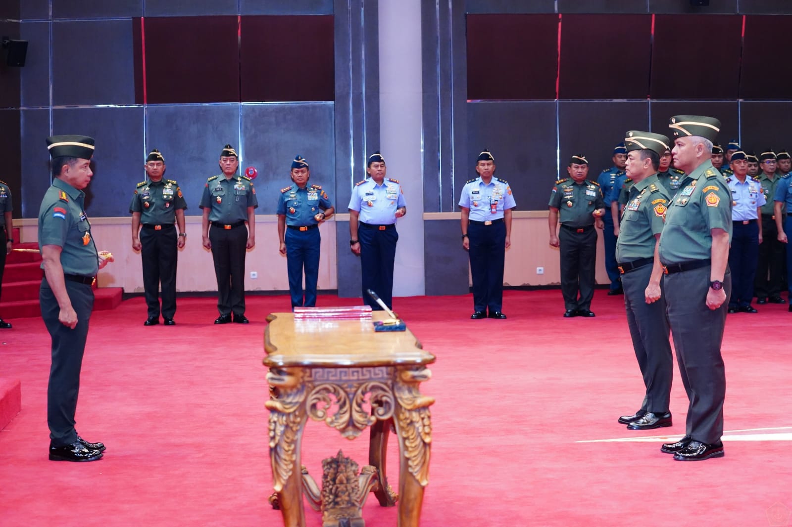 Panglima TNI Pimpin Sertijab Asintel Panglima TNI