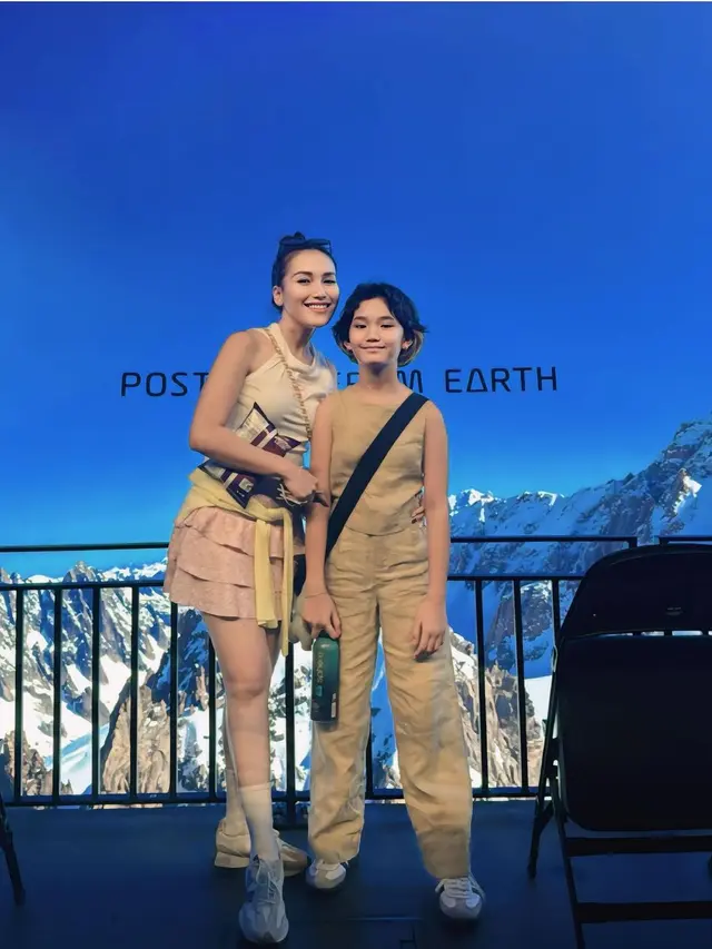 Ayu Ting Ting Pilih Liburan Bareng Bilqis, Tidak Lama Lama Ratapi Kecewa