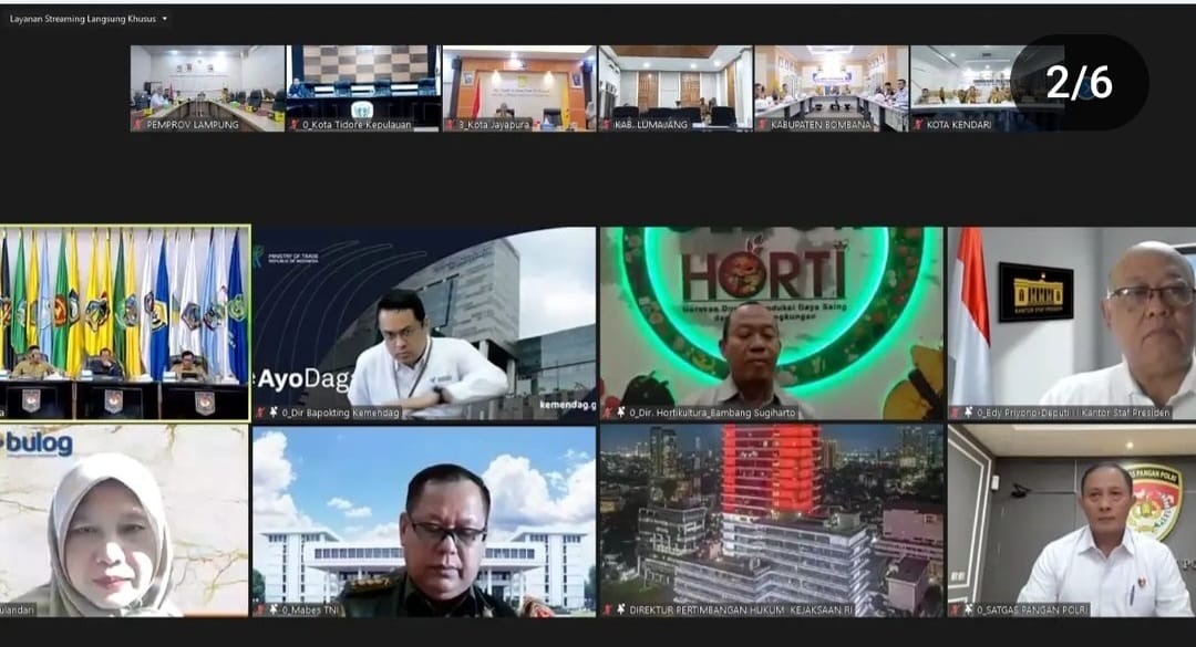 Pemprov Lampung Mengikuti Rapat Koordinasi Pengendalian Inflasi Daerah, Penanggulangan Tuberculosis dan Polio