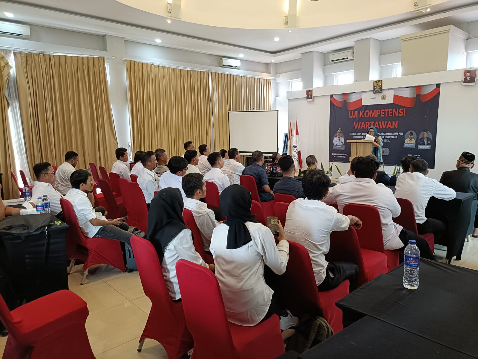 LUKW Universitas Moestopo: Wartawan Anggota JMSI Lampung Harus Lebih Gesit