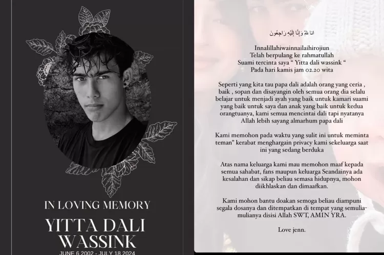 Viral Kronologi Kecelakaan yang Menewaskan Suami Jennifer Coppen, Motor Sempat Tabrak Trotoar