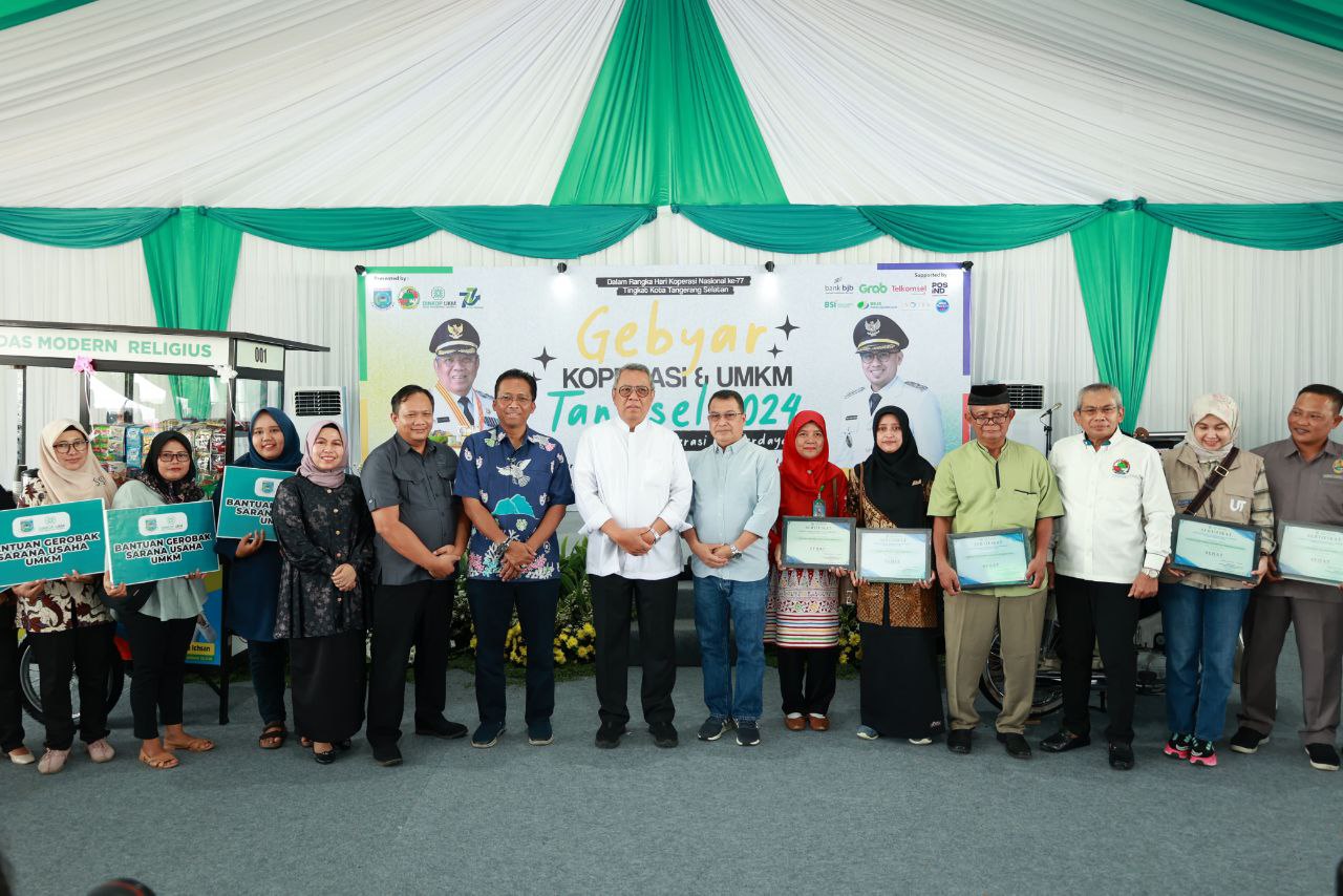 Pemkot Tangsel Gelar Gebyar Koperasi dan UMKM 2024, Benyamin: Bentuk Dukungan ke Pelaku Usaha