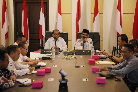 Gubernur Samsudin Terima Kunker Ketua Komite III DPD RI