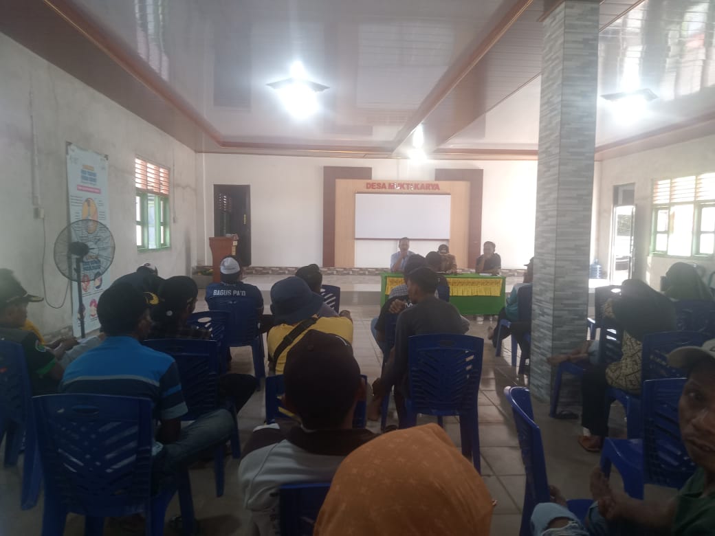 Kades Muarif Layangkan Surat Kepada PLN Putus Kabel Saluruan Dari Kawasan Register 45.