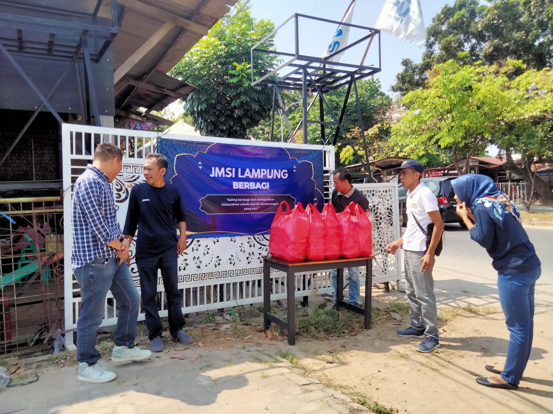 Jaringan Media Siber Indonesia ( JMSI) Peduli dan Berbagi