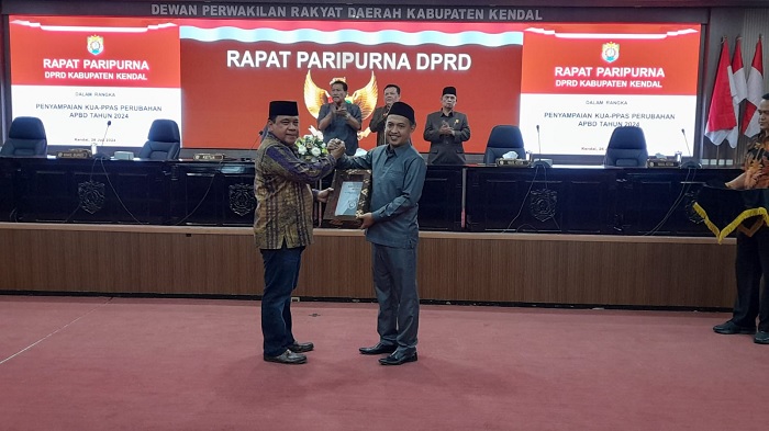 Wakil Bupati Kendal Sampaikan Rancangan KUA-PPAS Perubahan APBD 2024