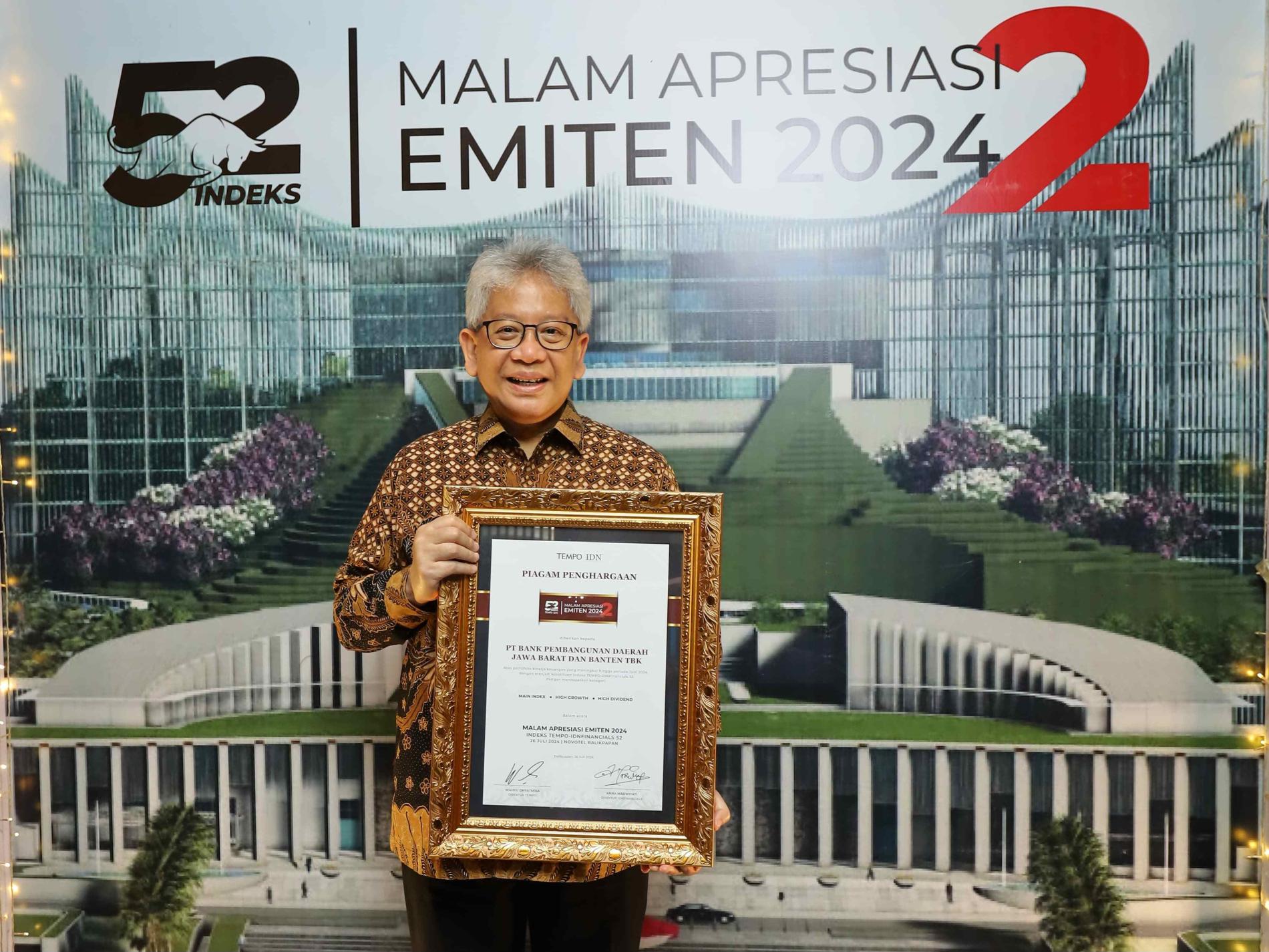Indeks TEMPO-IDNFinancials 52 diluncurkan sebagai tanggapan terhadap kebutuhan pelaku pasar modal akan indeks saham yang dapat diandalkan.
