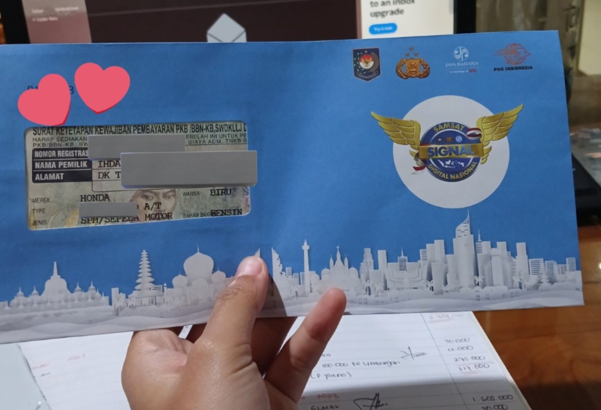 Cara Perpanjang STNK Secara Online, Tak Perlu Antri dan STNK Baru Dirikim ke Rumah