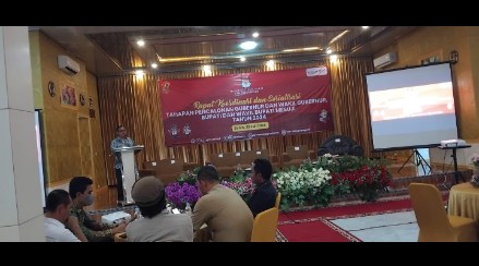 KPU Mesuji Gelar Rakor dan Sosialisasi Pilkada 2024.
