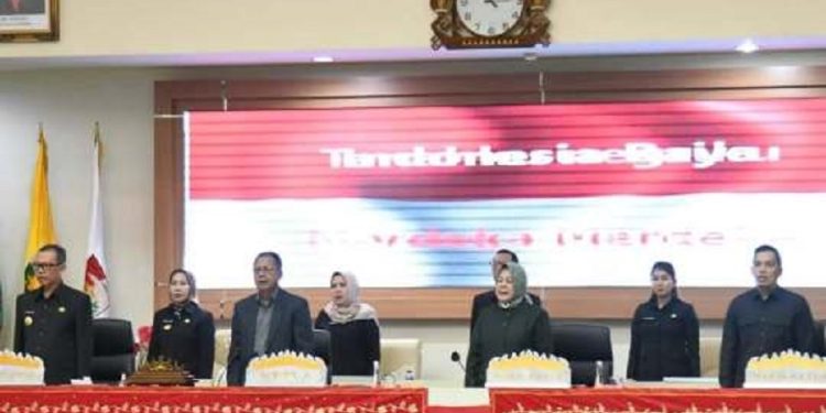 DPRD Lampung Rapat Paripurna Laporan Pansus LHP BPK