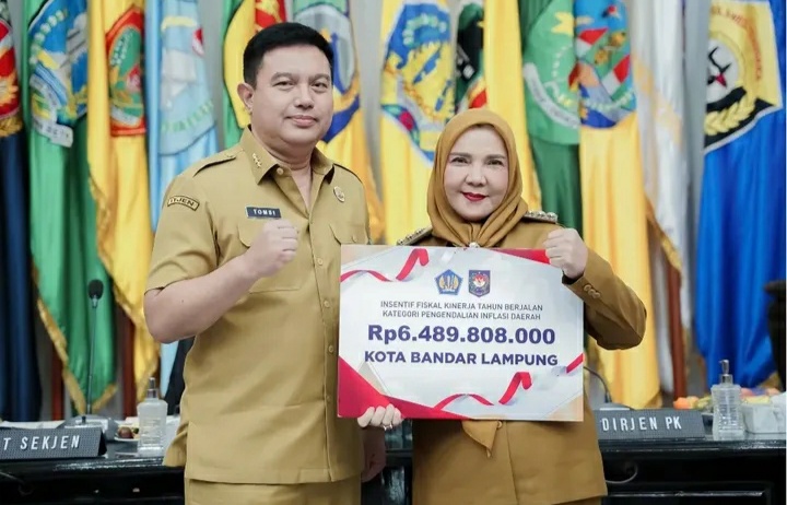 Pemprov Lampung dan 4 Kota Kabupaten Dapat Insentif Fiskal 