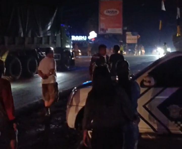 Gara-Gara Truk Batu Bara, 2 Kelompok Warga Bentrok Berdarah di Waykanan (Foto Ist) 