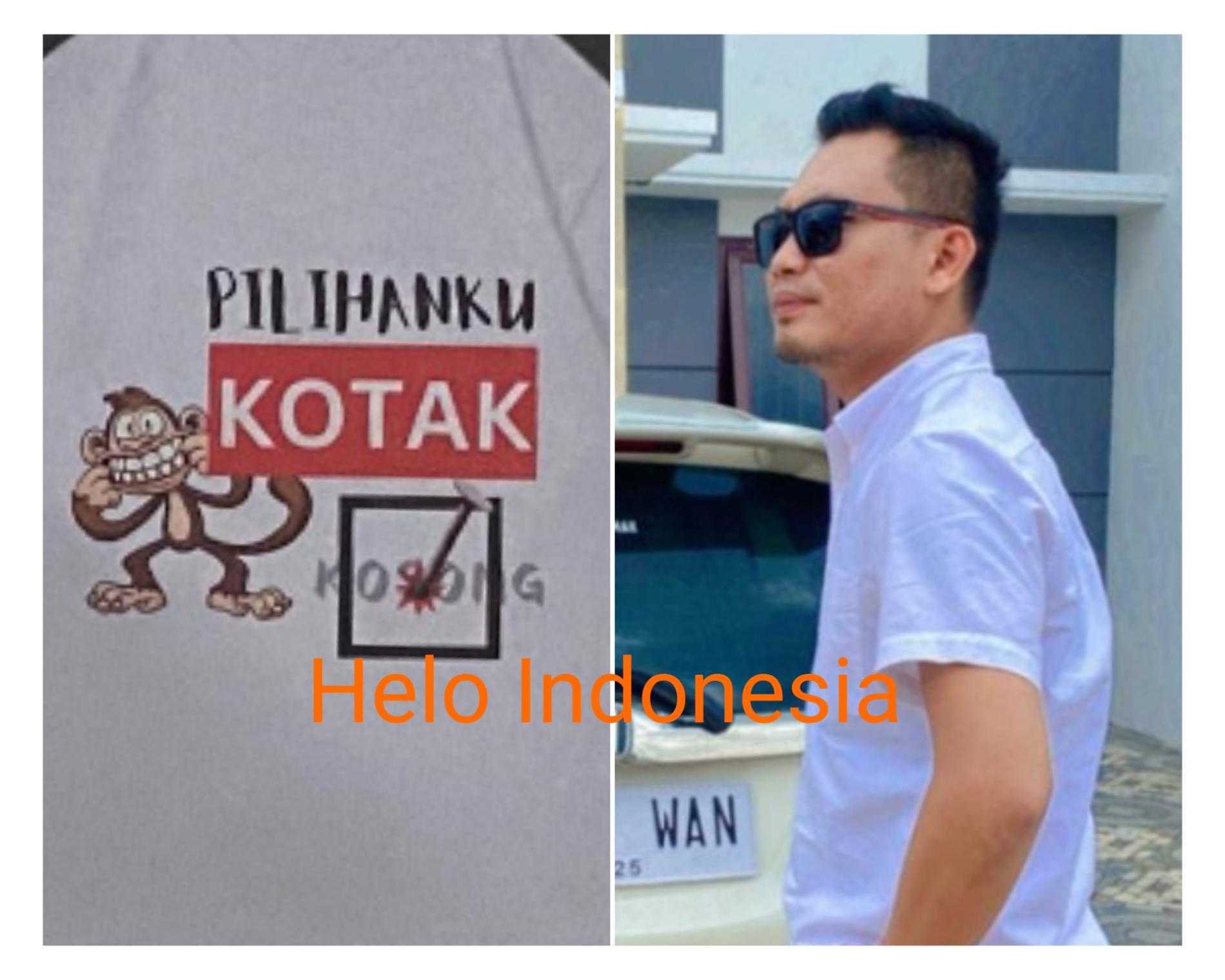 Tictoker Paman Acong Gulirkan Gerakan Pilih Kotak Kosong