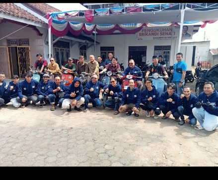 Komunitas Scooter Kotabumi Dukung Hamartoni Jadi Bupati Lampura