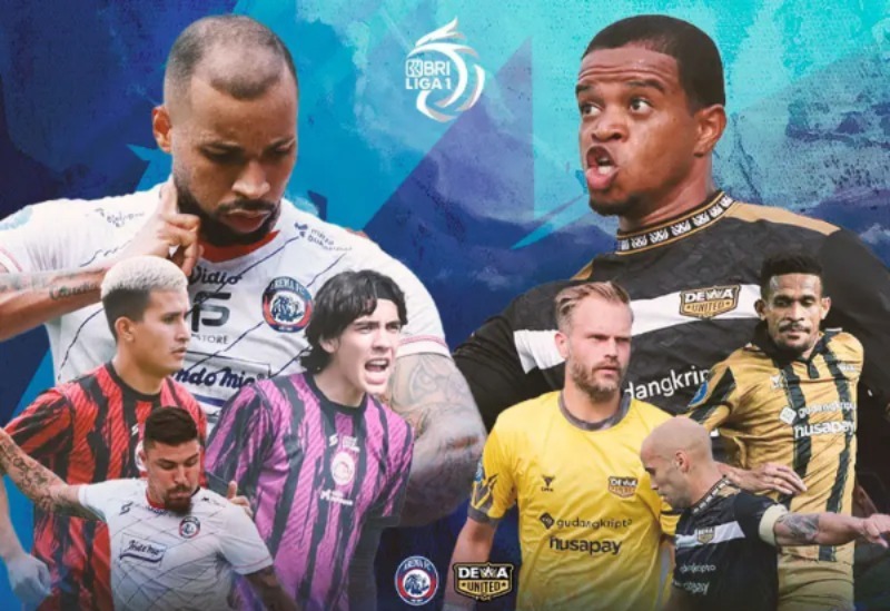 Big Match Liga 1, Arema FC Vs Dewa United dan Semen Padang vs Borneo FC Akan Temani Senin Kalian !