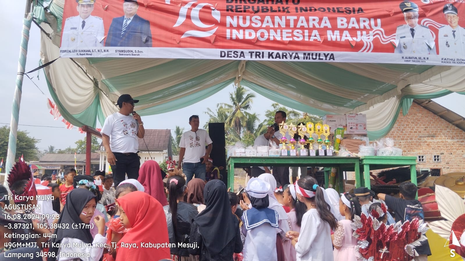 Meriahkan HUT RI Ke-79,Pemdes TKM Gelar Berbagai Lomba.