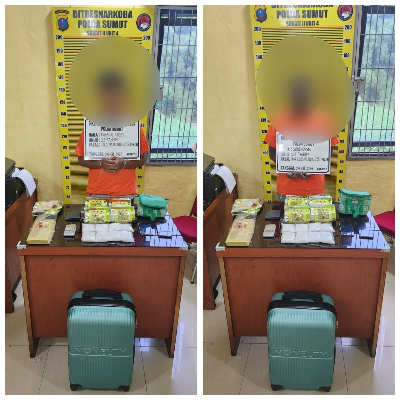 4 Kg Sabu Berhasil Diamankan Polda Sumut dari Seorang Mahasiswa