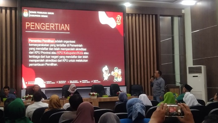 Ketua KPU Demak: Lembaga Pemantau Pilkada Bagian dari Parmas