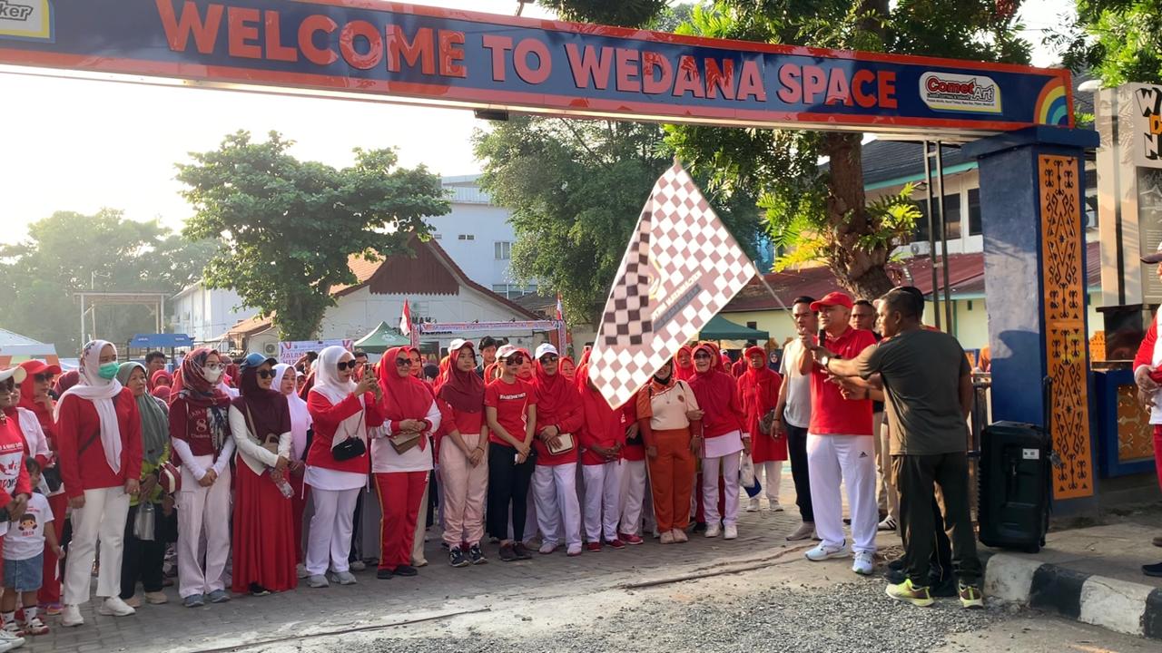 Meriah, Ratusan Orang Ikuti Metro Heritage Walk