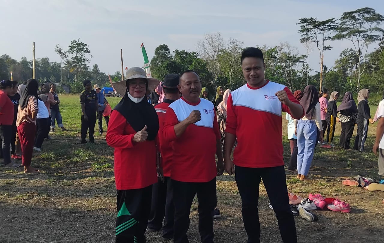 Rayakan HUT RI Ke-79 Desa Agung Batin Gelar Lomba Tingkat RK.