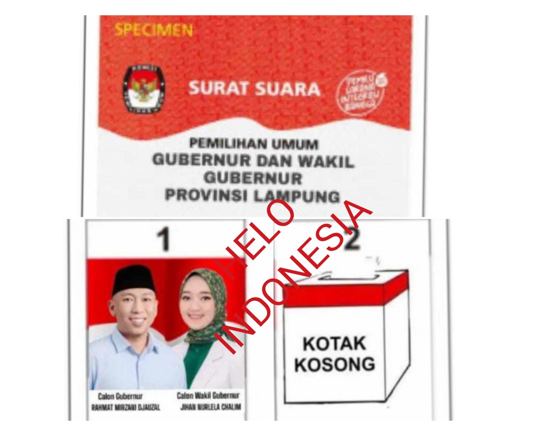 Mirza-Jihan Lawan Kotak Kosong, Arinal Gagal Lanjutkan 33 Janji?