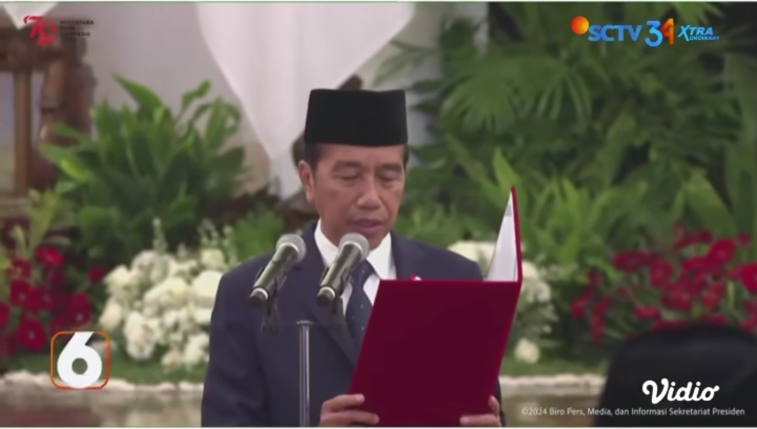 Melakukan Reshuffle Kabinet, Jokowi Melantik 7 pejabat baru