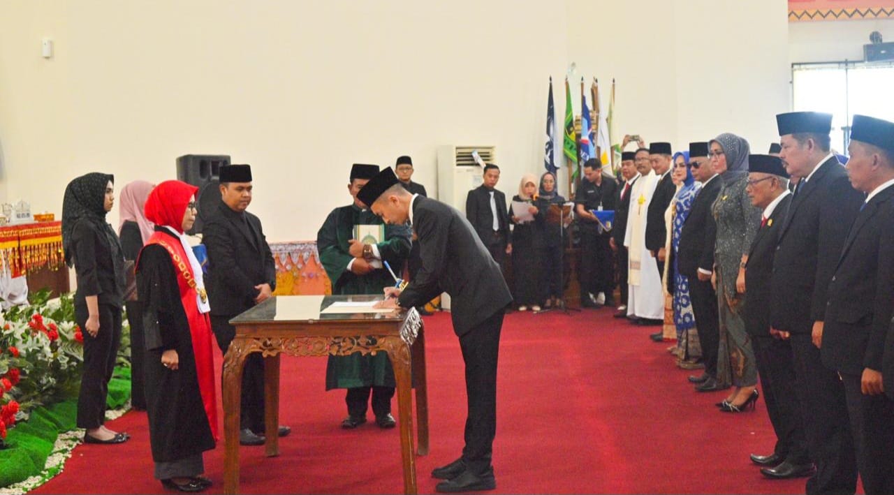 40 Anggota Dewan Pesawaran Resmi Dilantik, Ini Daftar Namanya