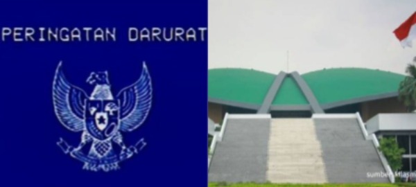 Peringatan Darurat Indonesia, Buruh dan Mahasiswa Bersatu Geruduk Gedung DPR RI Hari ini !