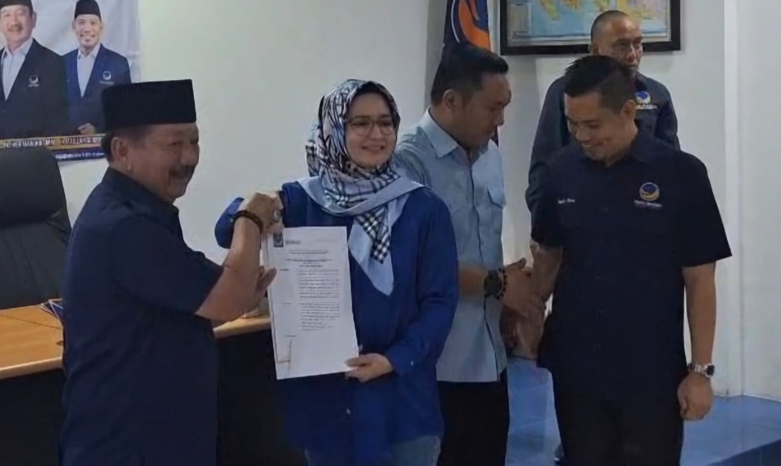 TakTerbendung, Paslon Nanda - Anton Kembali Terima B.1 KWK NasDem