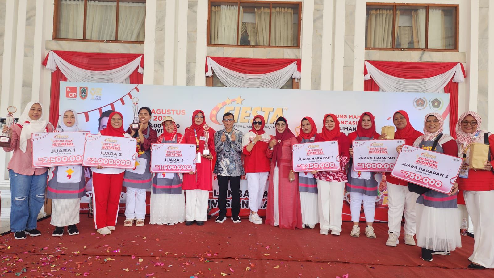 17 IKWI Provinsi Ikuti Lomba Masak Fiesta Selera Nusantara di Powarnas Kalsel
