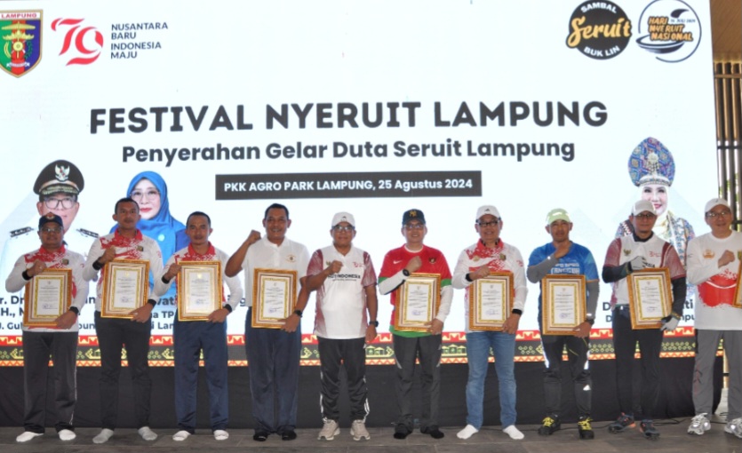Lestarikan Budaya Lampung, Pj Gubernur Samsudin Gelar Festival Nyeruit