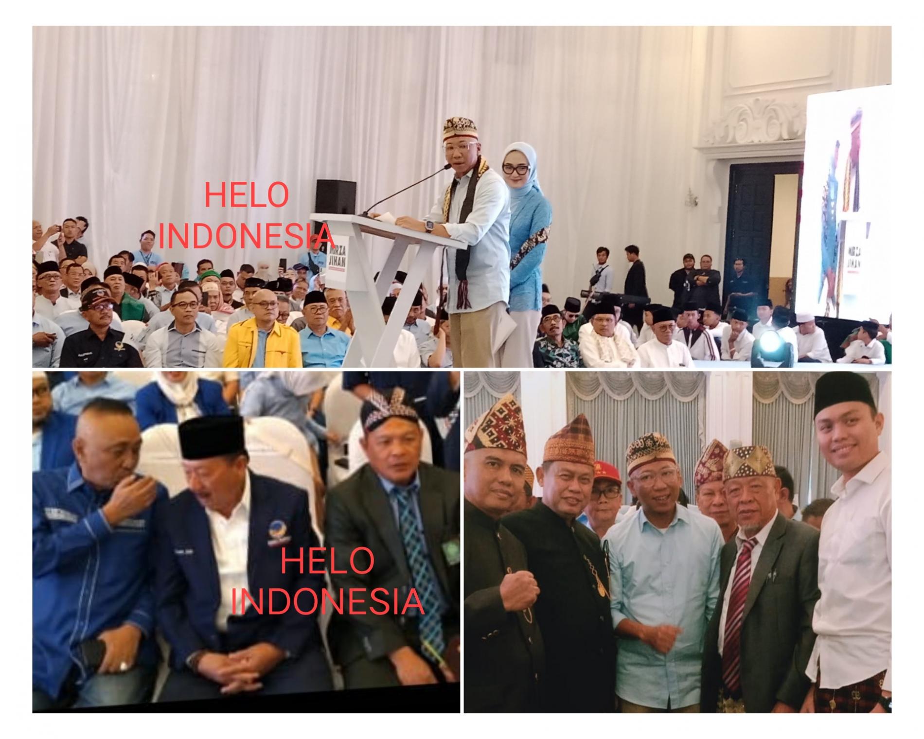 Disambut Shalawat Nariyah, Herman HN Saksikan Deklarasi RMD-JNC