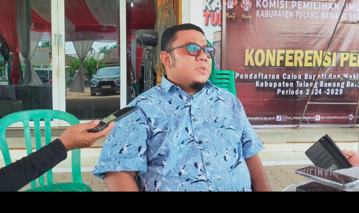 KPU Tubaba Perpanjang Pendaftaran Cakada 3 Hari, Ini Alasan Ketuanya