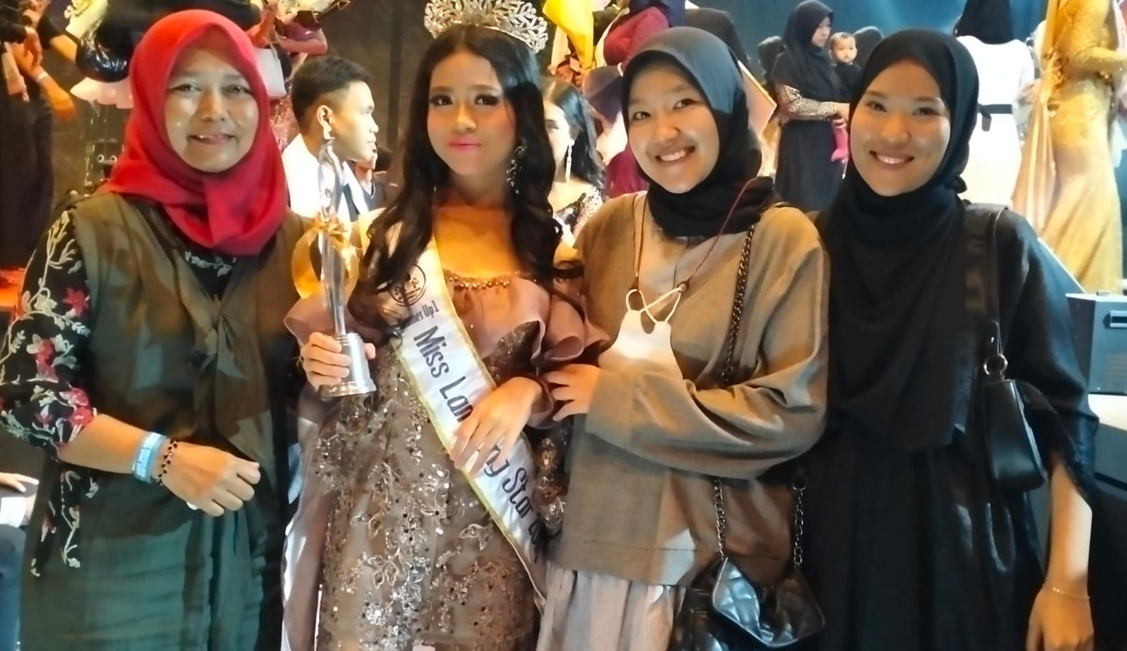 Membanggakan, Siswi Spansa Raih Prestasi Modeling