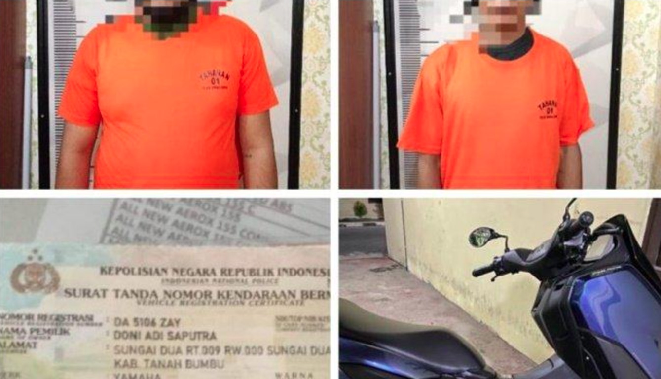 Alap-alap Curanmor Desa Tungkaran Diciduk Polres Tanbu