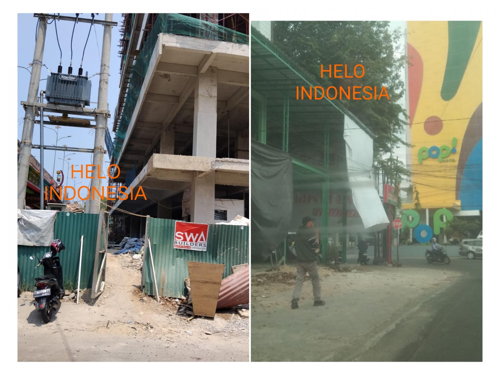 Hotel dan Ruko Diduga Langgar GSB di Kota Bandarlampung