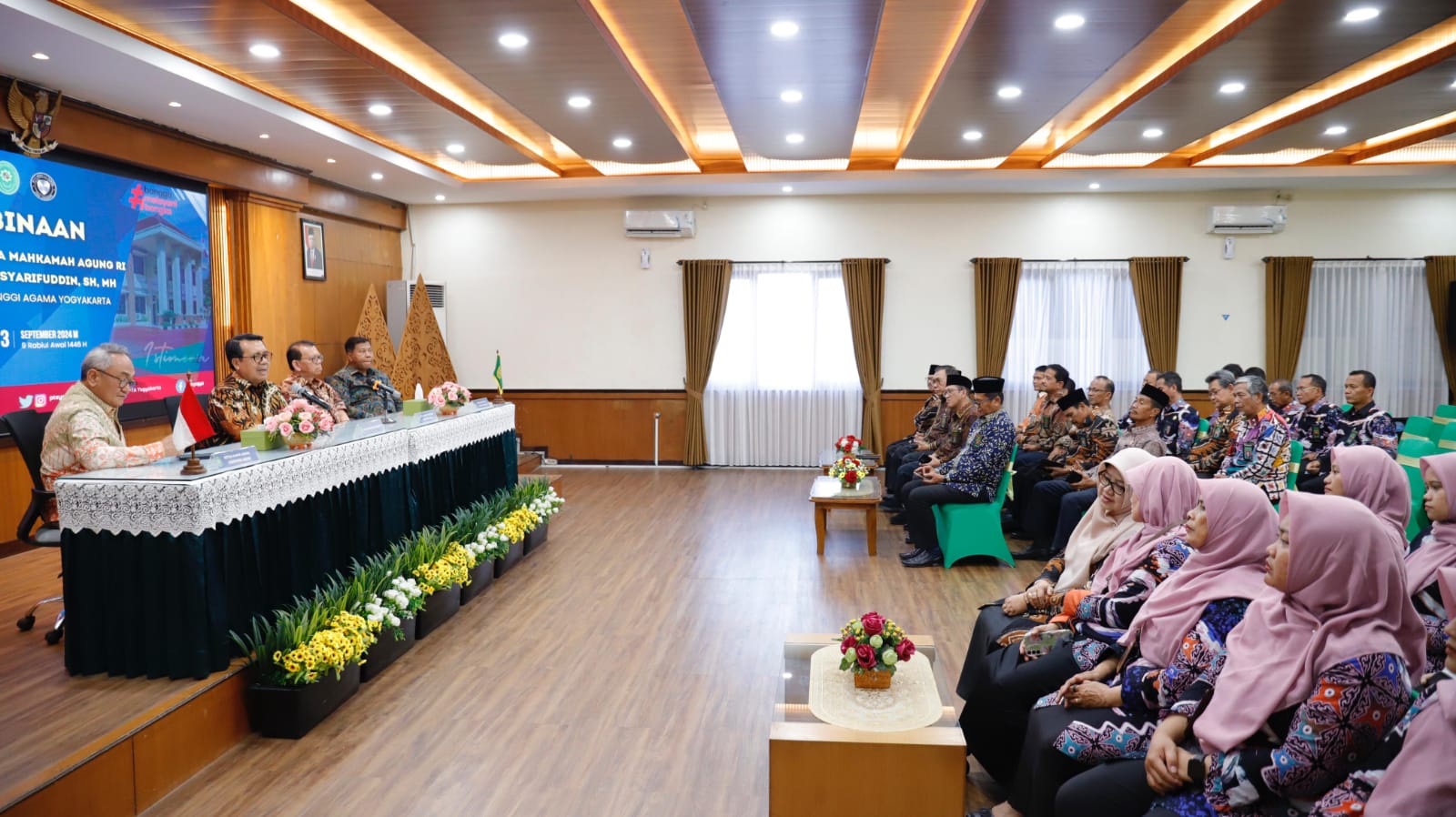 Kunjungan Kerja ke Yogyakarta, Ketua MA Tekankan Aparatur Pengadilan Bersikap Netral dalam Pilkada