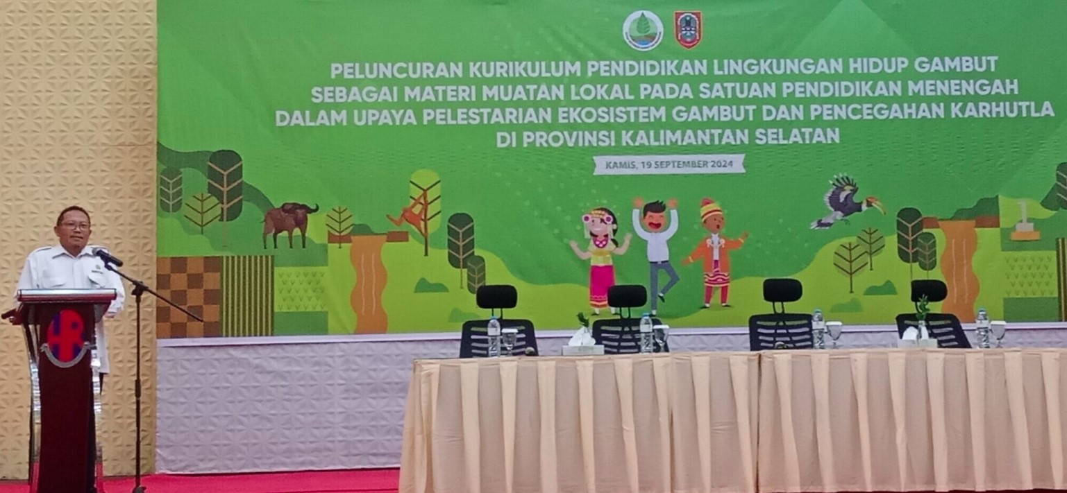 Badan Restorasi Gambut dan Mangrove Luncurkan Kurikulum Inovatif Gambut untuk SMA