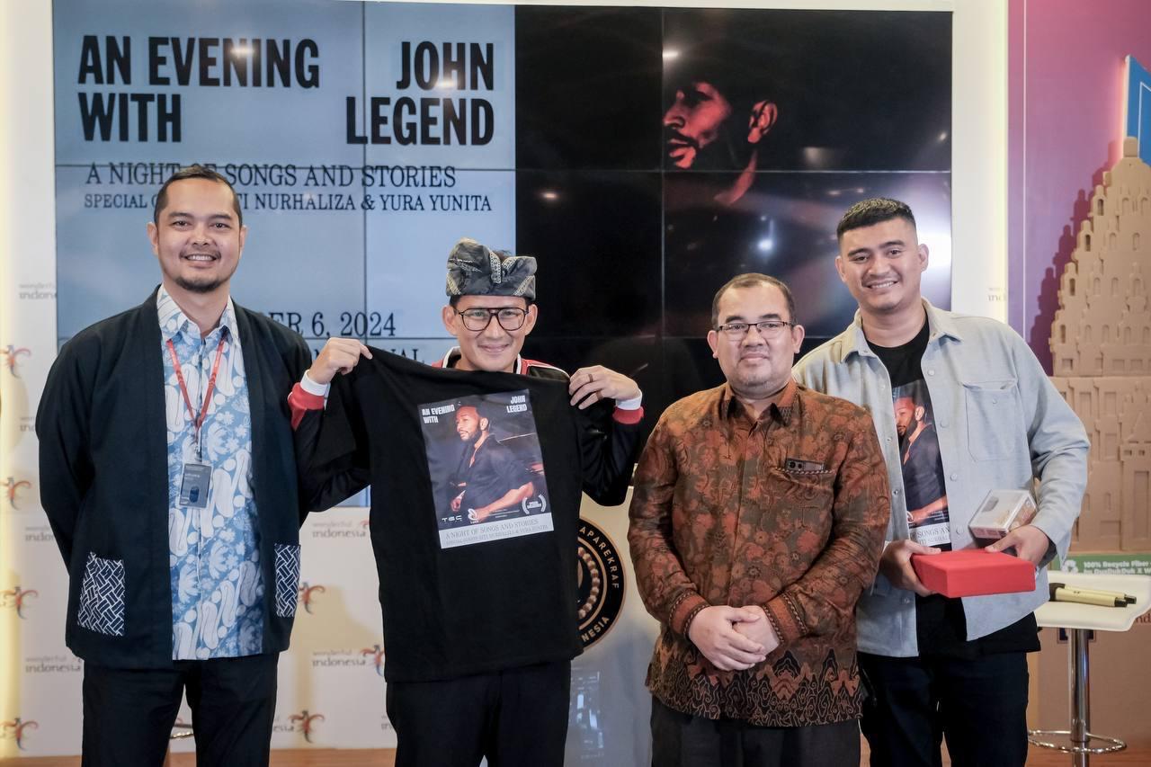 Konser John Legend Siap Digelar 6 Oktober 2024 di SICC Bogor