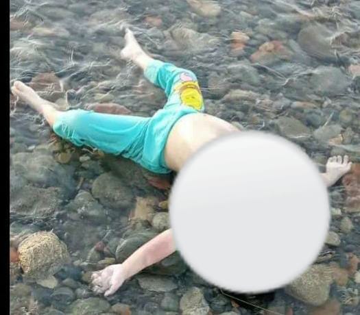 Viral! Jasad Bocah Perempuan Berbaju Biru Ditemukan di Pantai Muhara Dengan Muka Kondisi Terlakban