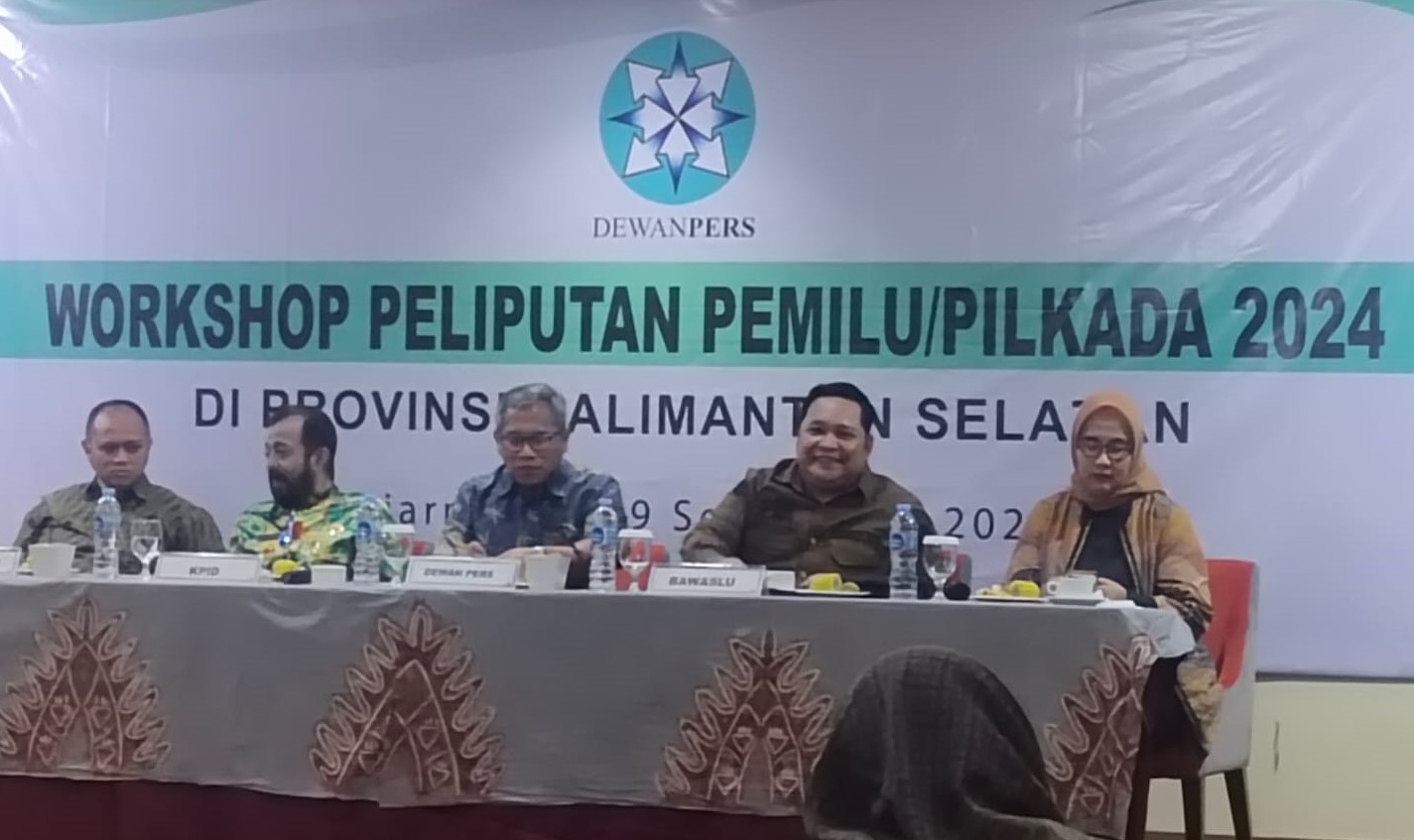 Dewan Pers Gelar Workshop Peliputan Pemilu dan Pilkada 2024 di Kalsel