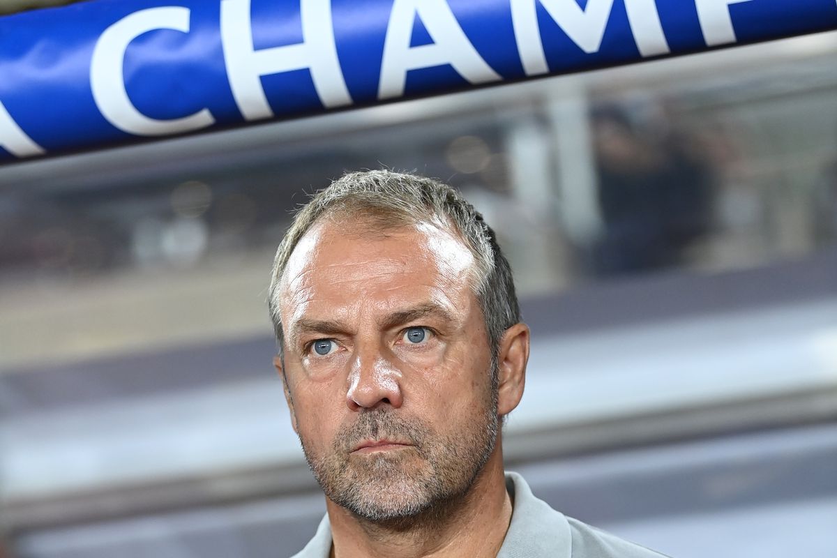 Barcelona Kalah Karena Dari AS Monaco Karena Kartu Merah, Hansi Flick Ikhlas Kok !