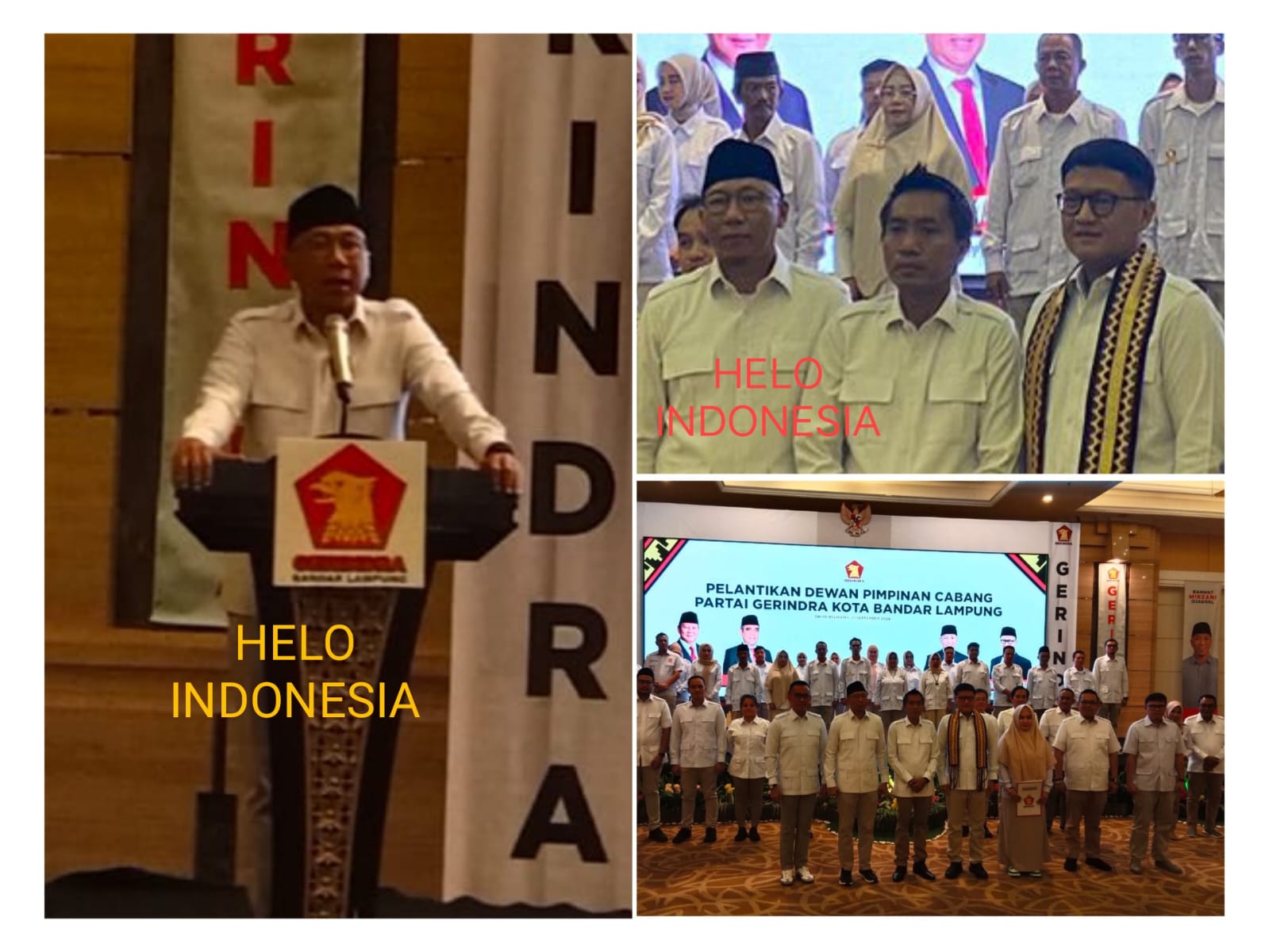 Asroni Gantikan Andika, Gerindra Balam Langsung Deklarasi Eva-Deddy