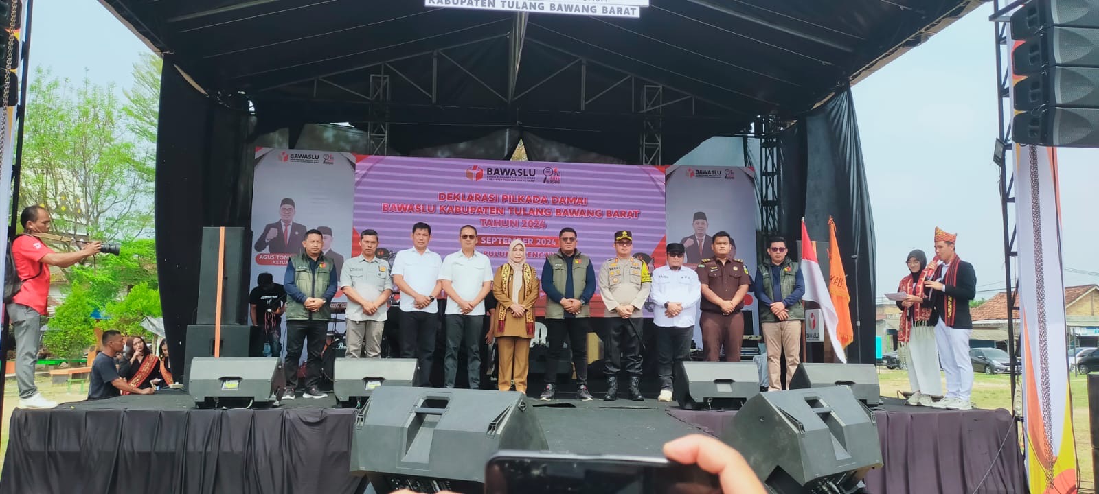 Gelar Deklarasi Pilkada Damai, Agus Tomi : Kampanye Sesuai Aturan