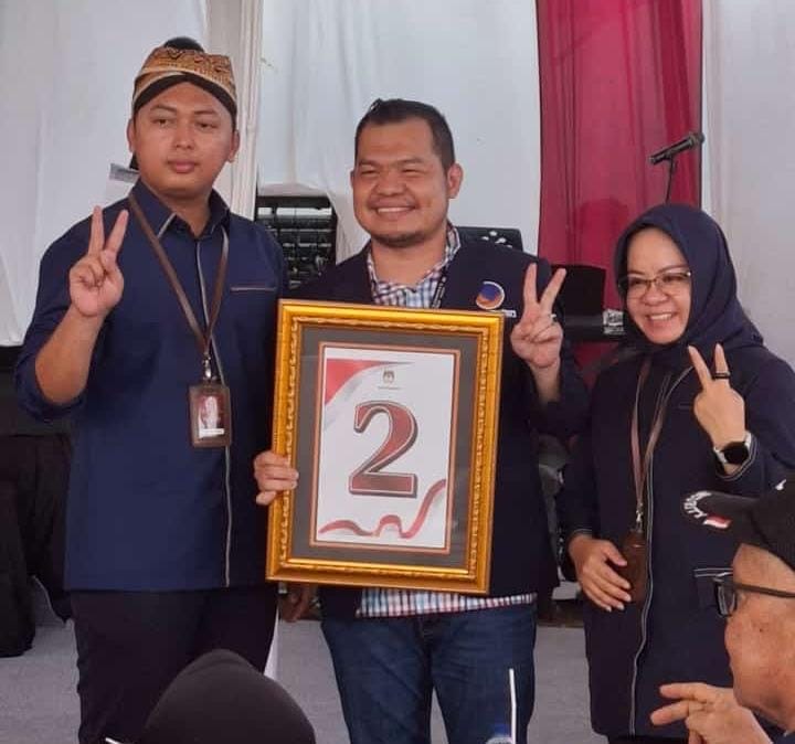 Paslon Elfianah-Yugi Medapatkan Nomor Urut 2