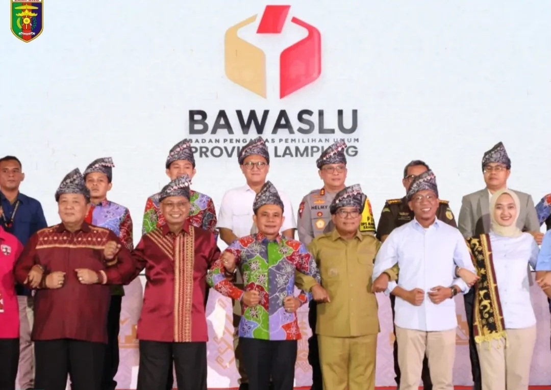 Pj.Gubernur Lampung  Hadiri Deklarasi Kampanye Pilkada Damai