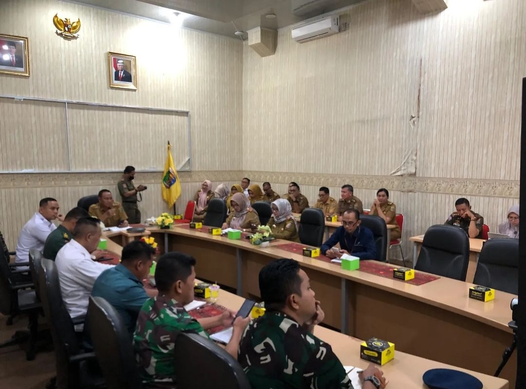 Pemprov Lampung Ikuti Rakor Pengendalian Inflasi dan Sosialisasi Percepatan Pengangkatan Kepala Sekolah.