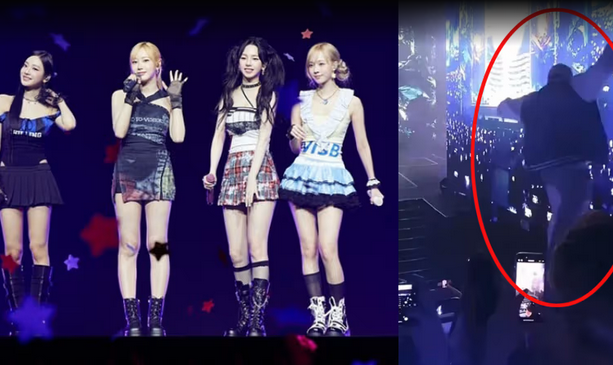 Penggemar Pria lompat dari Lantai 2, Mencoba ke Atas Panggung Selama Konser Aespa di Makau